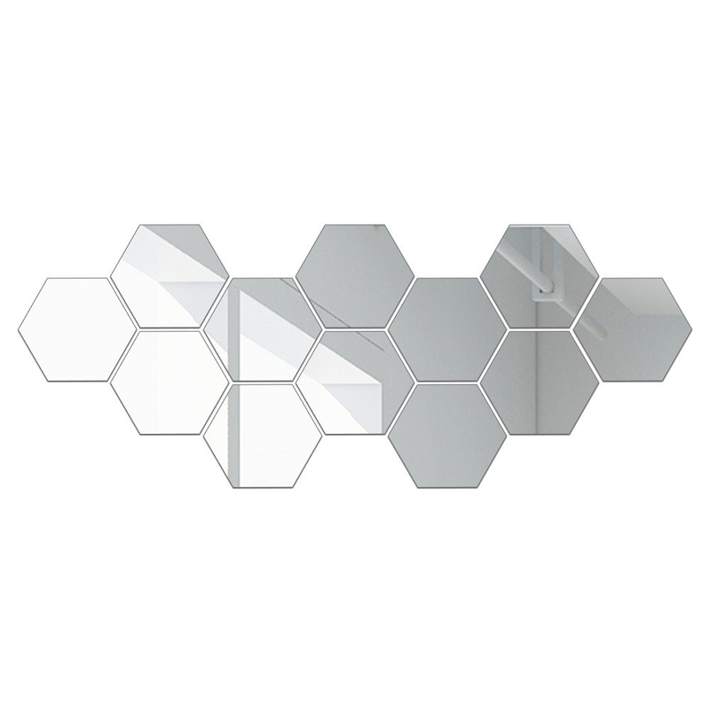 สินค้าตกแต่งบ้านแบบโมเดิร์นเซิลเวอร์อะคริลิก SML Mirror Decor