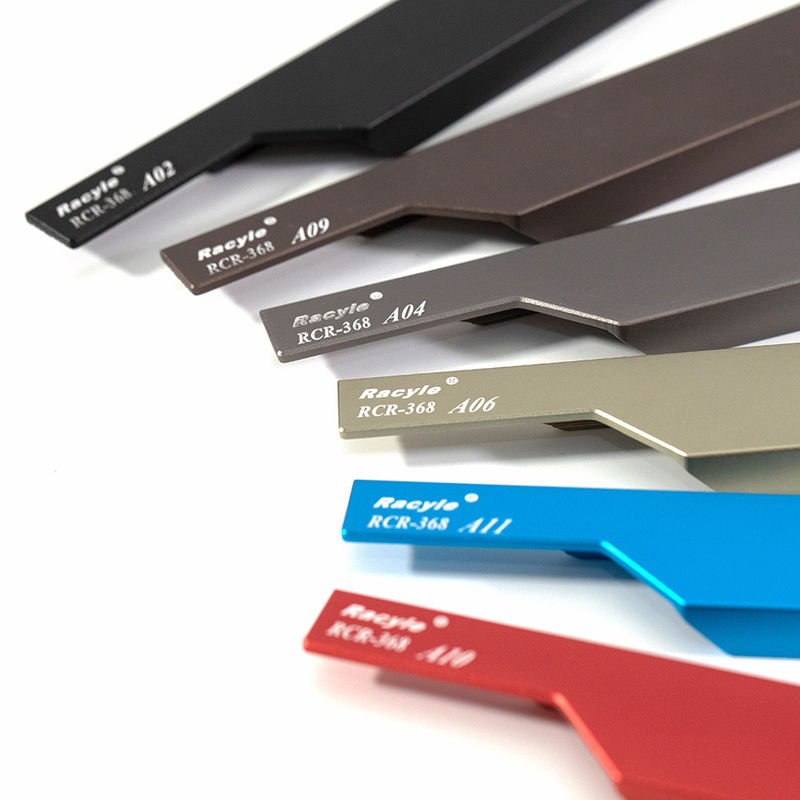 OEM อลูมิเนียมลิ้นชักซ่อนดึงจับ Anodized สีสัน 300mm