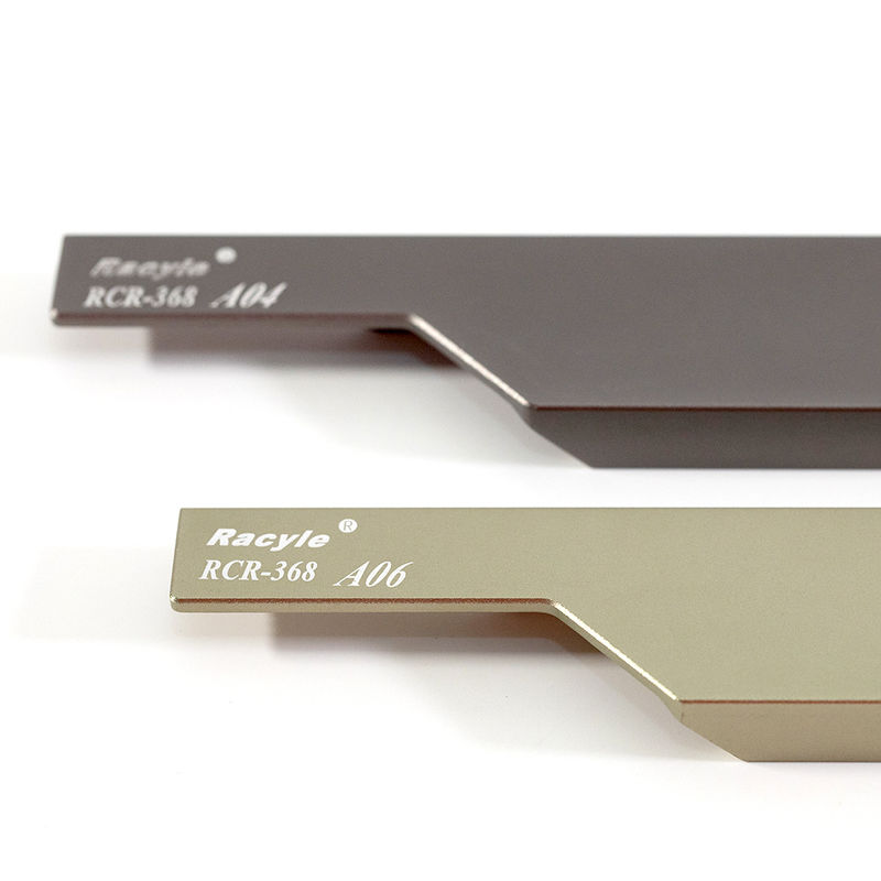 OEM อลูมิเนียมลิ้นชักซ่อนดึงจับ Anodized สีสัน 300mm