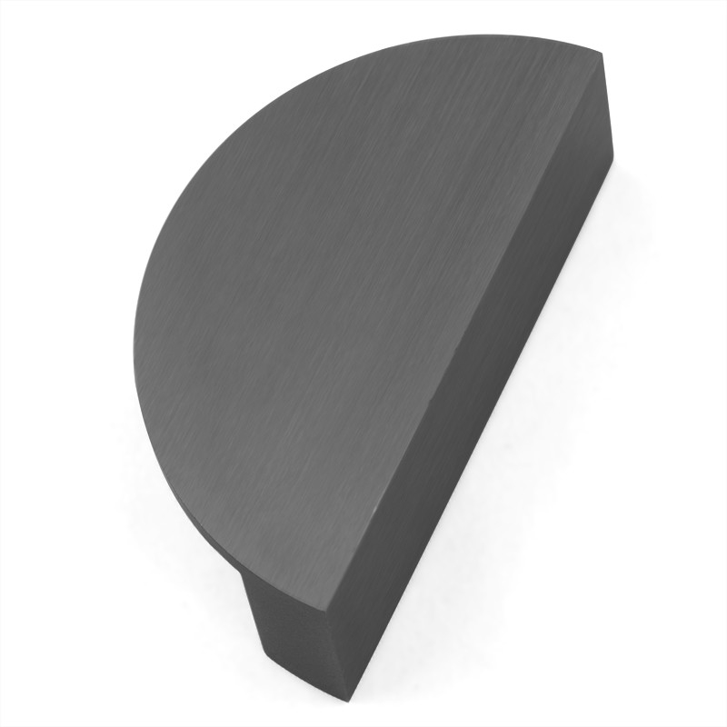 Luxe Transitional Cabinet Semicircle Satin Brass Handles ตู้ครัวจับ 2.63in 3.54in 4.7inches