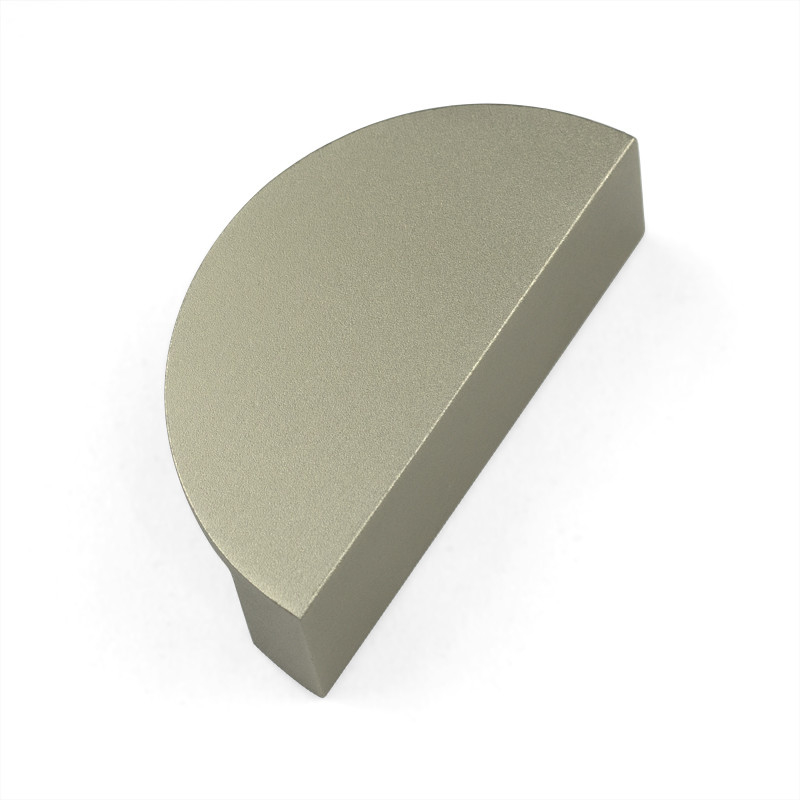 Luxe Transitional Cabinet Semicircle Satin Brass Handles ตู้ครัวจับ 2.63in 3.54in 4.7inches